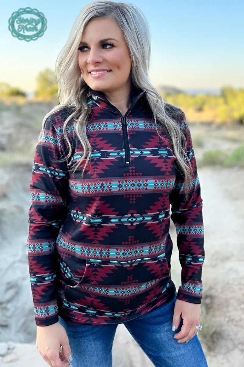 Sterling Kreek The Crimson Valley Pullover | shirtandskin