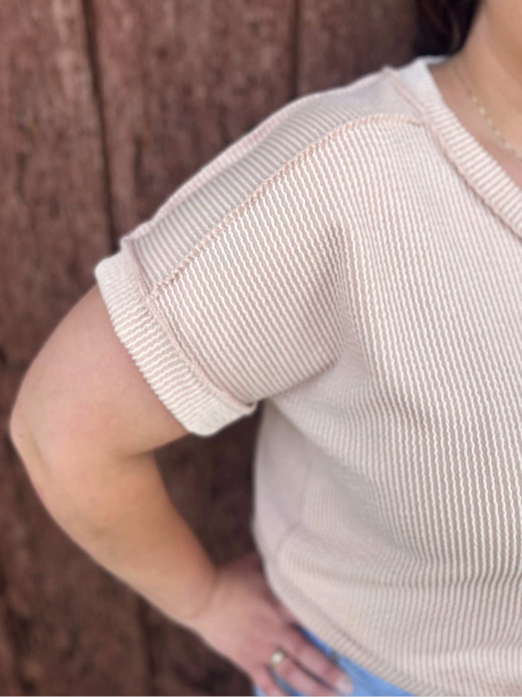 PLUS Room to Breath Ribbed Top | shirtandskin