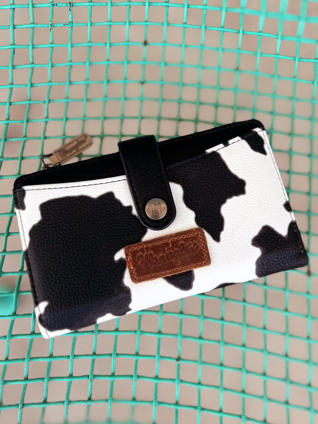 Wrangler Spotted Glory Black Wallet | shirtandskin