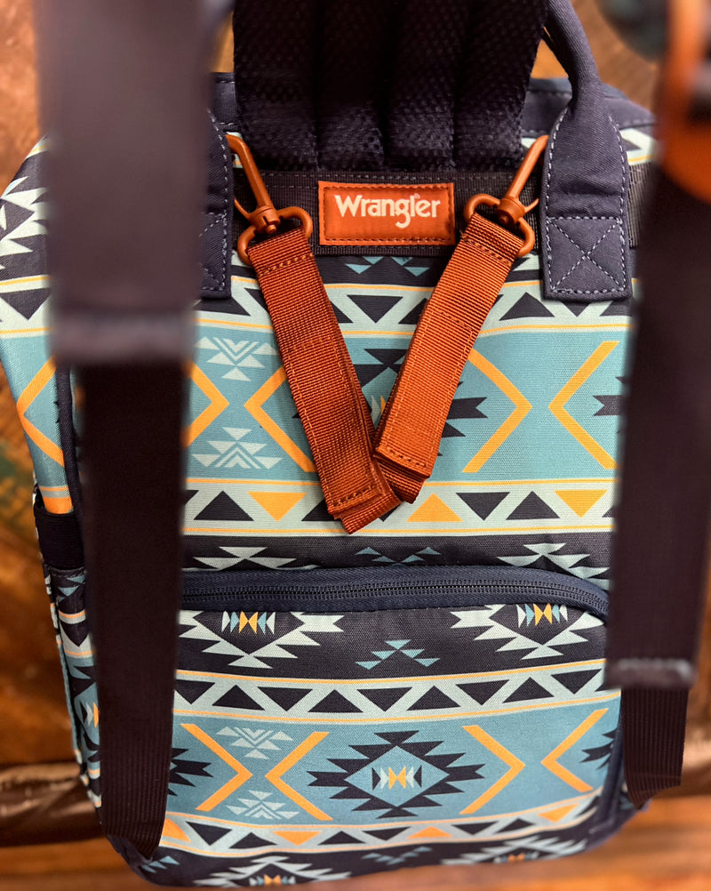 The Original Wrangler Diaper Bag -Navy & Blue | shirtandskin