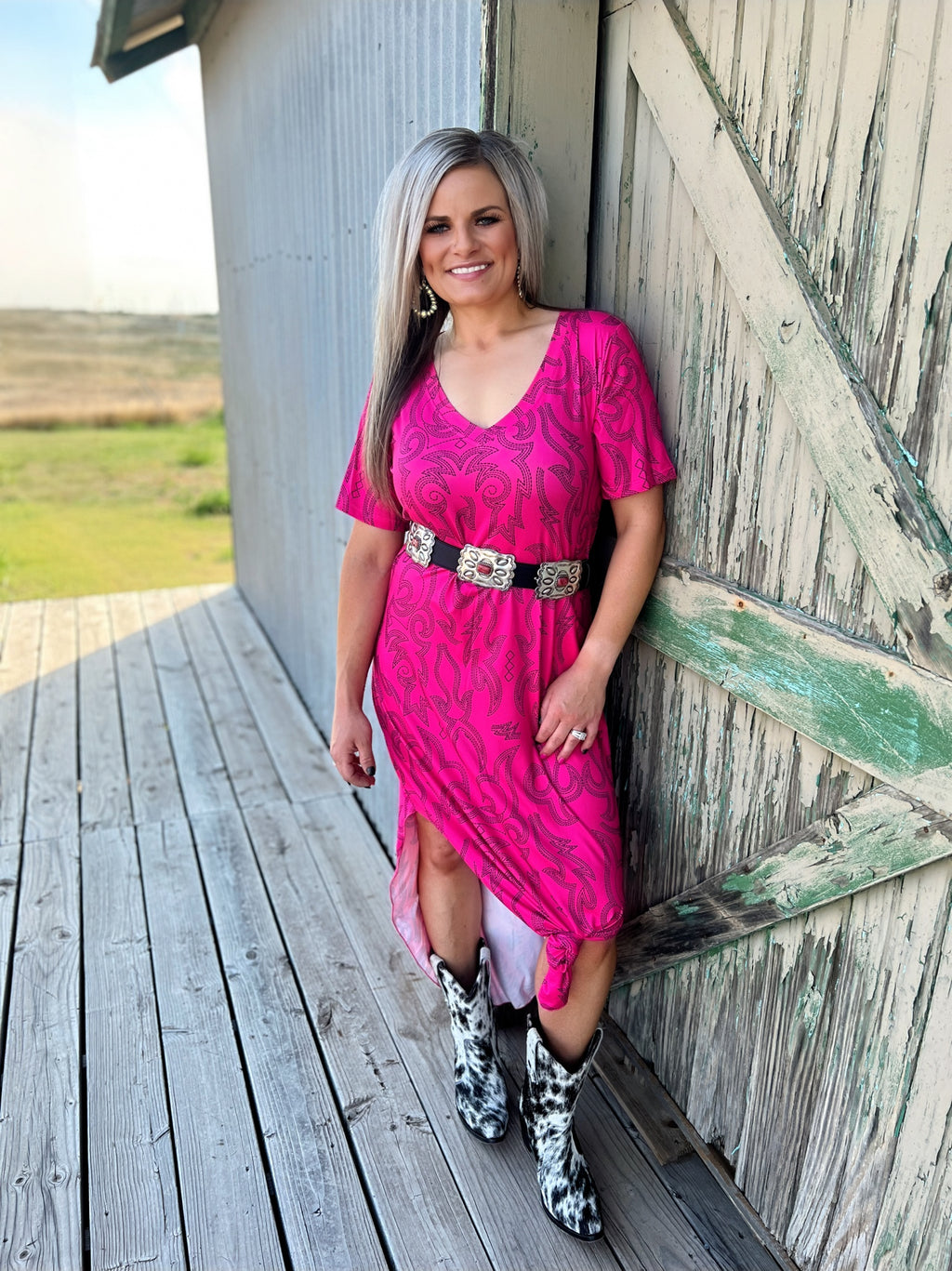 Sterling Kreek Cowgirls Like Us Maxi Dress | shirtandskin