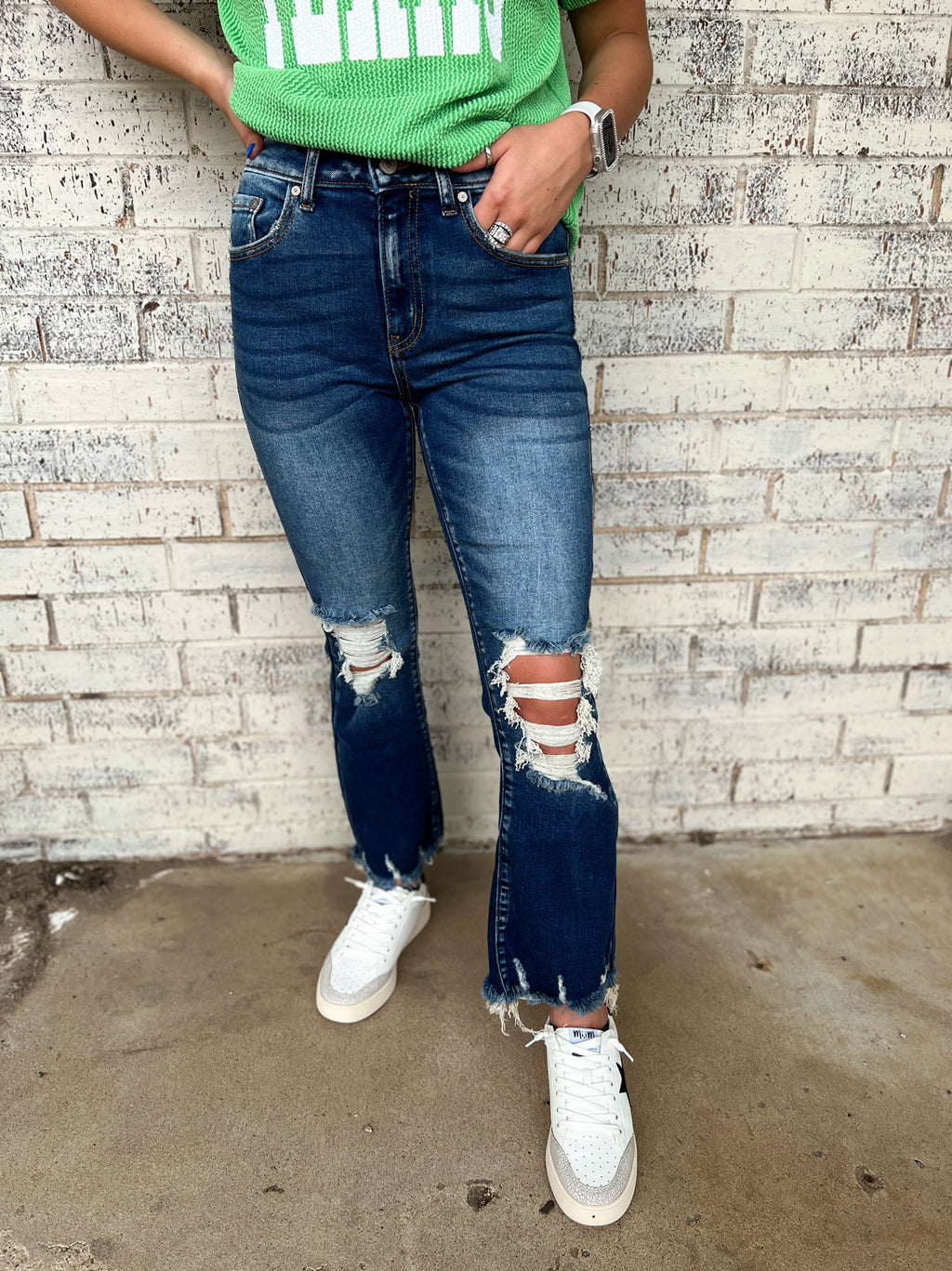 Rough and Tumble Distressed Jeans | shirtandskin