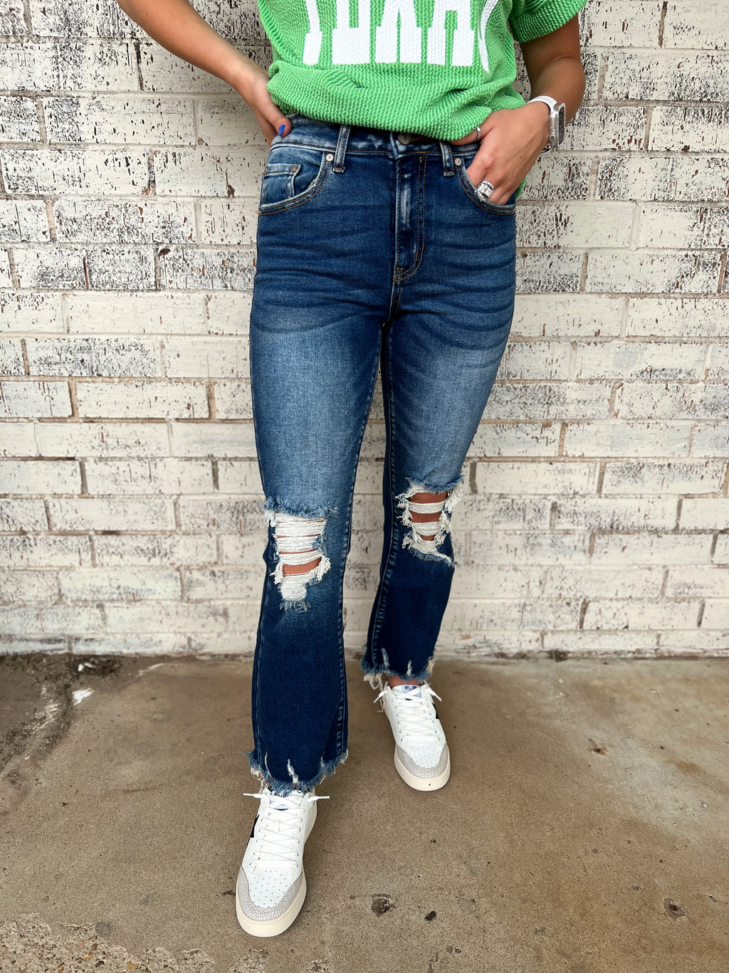 Rough and Tumble Distressed Jeans | shirtandskin