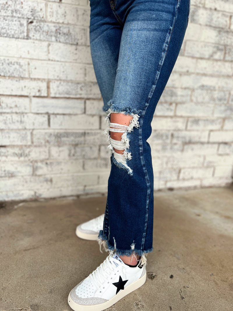 Rough and Tumble Distressed Jeans | shirtandskin