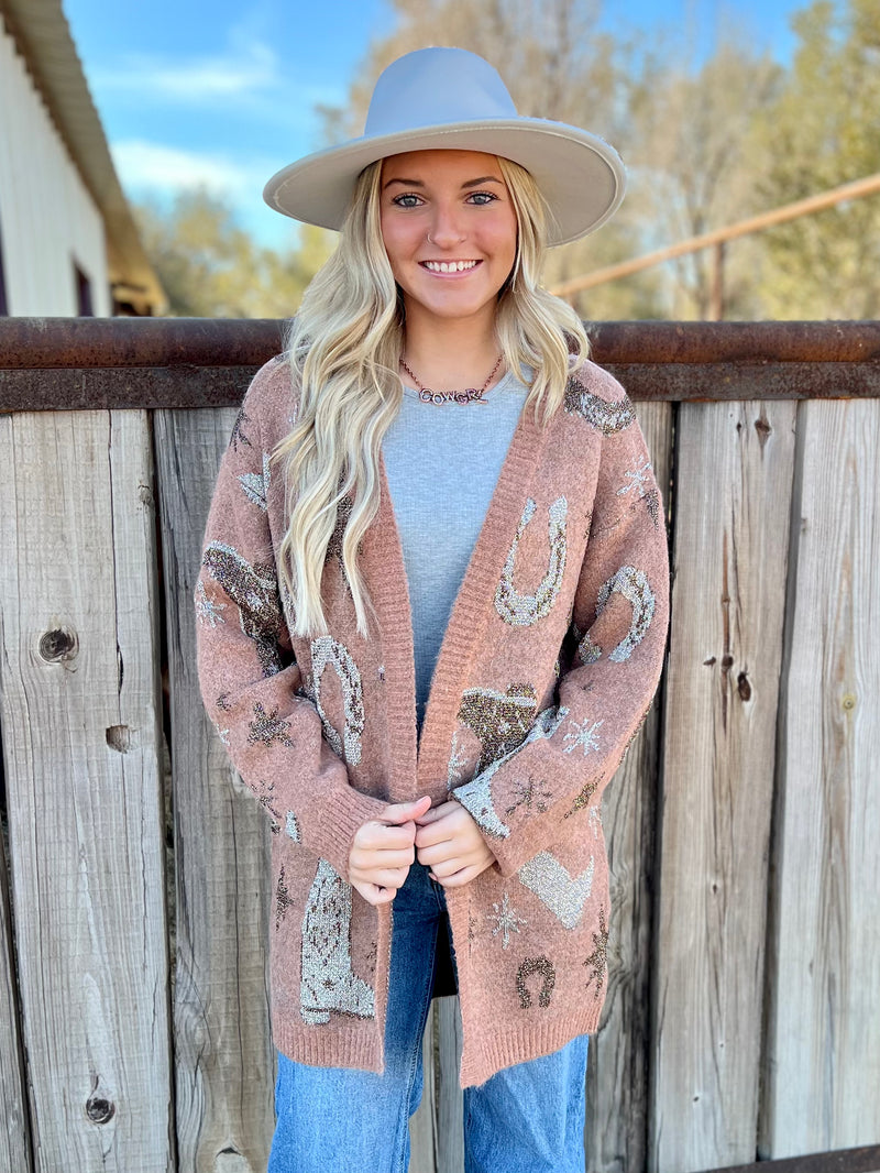 The Golden Horseshoe Cardigan* | shirtandskin