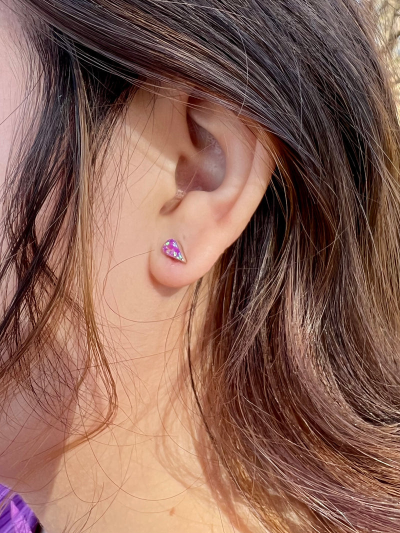 Rosetta Opal Studs | shirtandskin