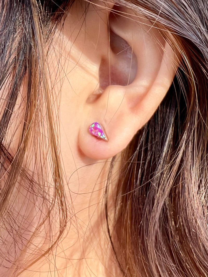 Rosetta Opal Studs | shirtandskin