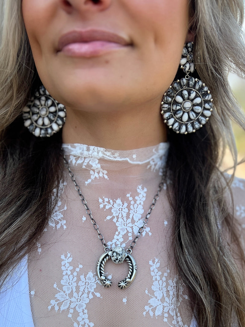 Bilaganna Navajo Sterling Silver Earrings | shirtandskin