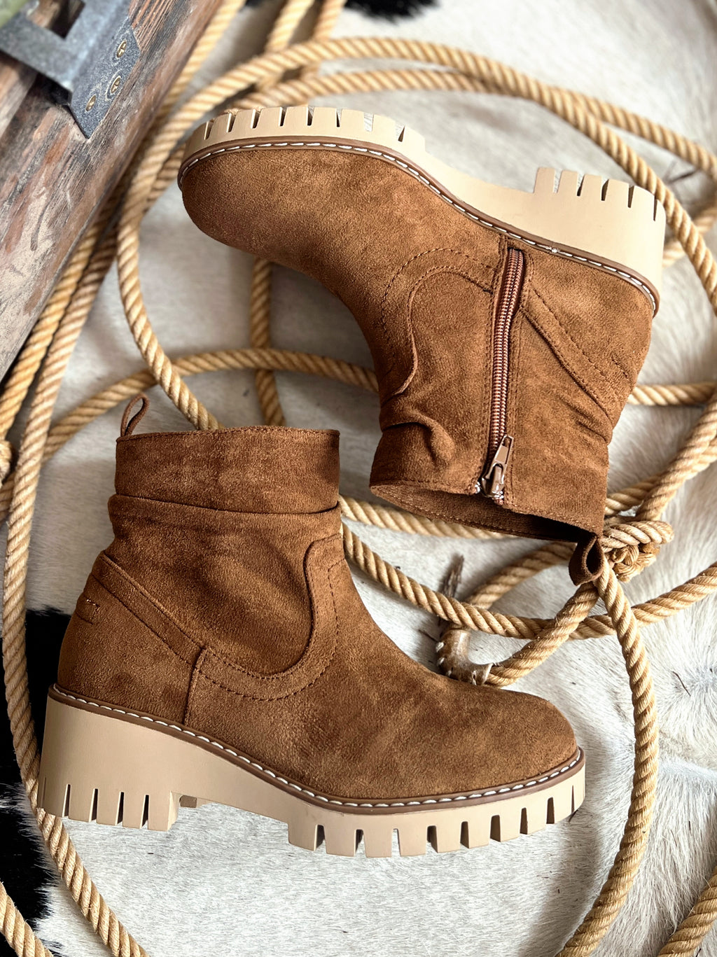 Gotta Go Now Booties | shirtandskin