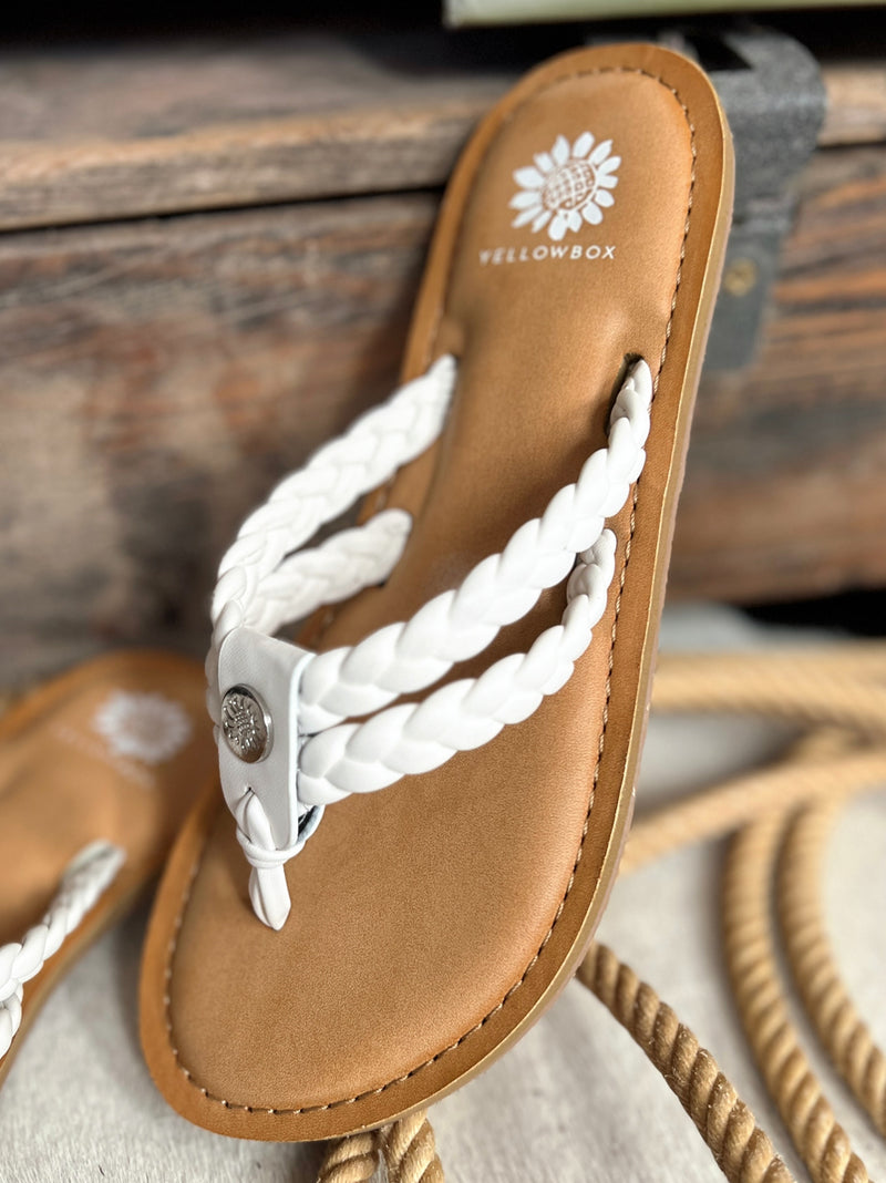 Devina White Strappy Sandals | shirtandskin