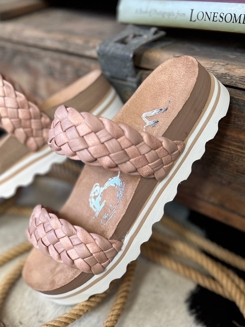 Braidon Has Me Blushin' Platform Sandals | shirtandskin