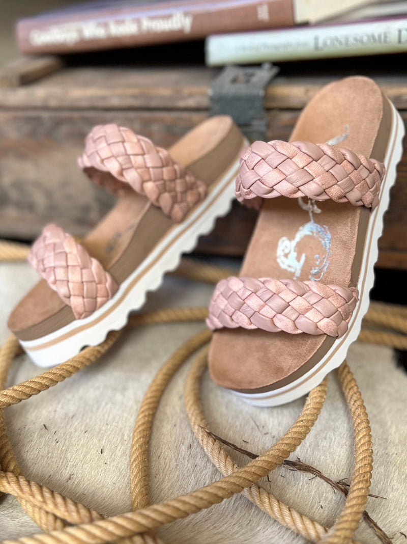 Braidon Has Me Blushin' Platform Sandals | shirtandskin