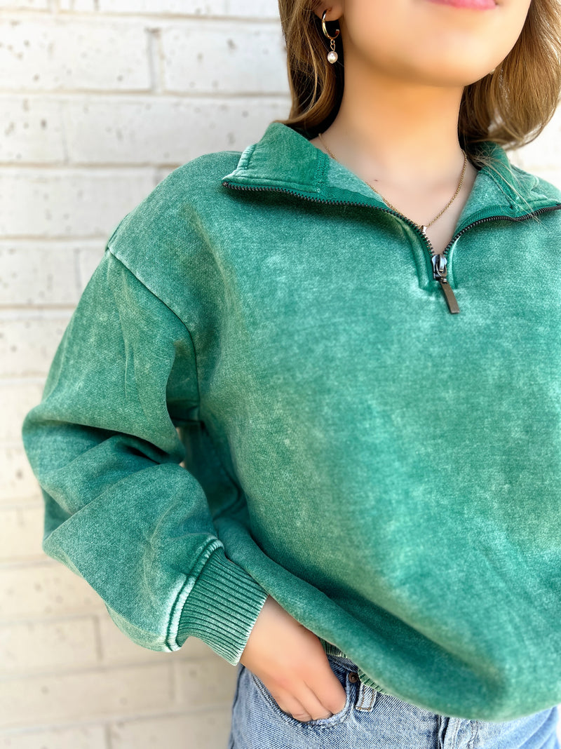 Find Out Half Zip Pullover - 4 colors | shirtandskin