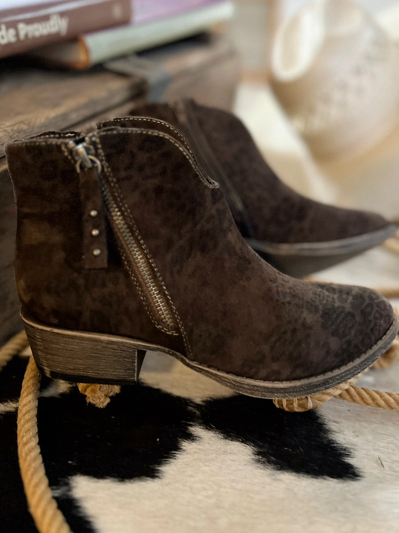 Charming Hidden Leopard Booties | shirtandskin