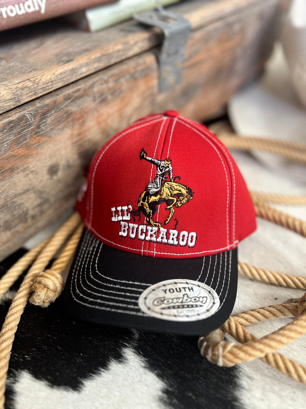 Lil' Buckaroo Velcro Cap | shirtandskin