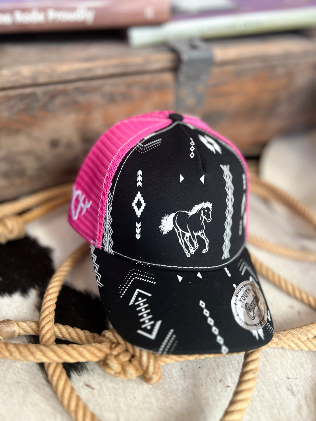 Lil' Horse Lady Velcro Cap | shirtandskin