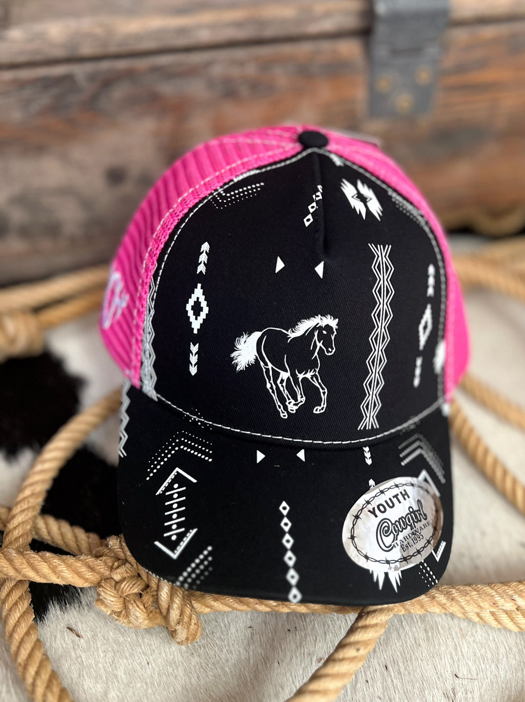 Lil' Horse Lady Velcro Cap | shirtandskin