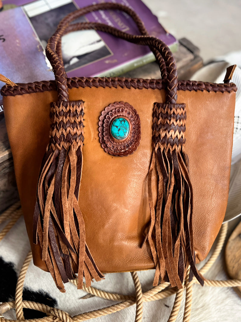 Darling With Braids And Fringe Bag | shirtandskin