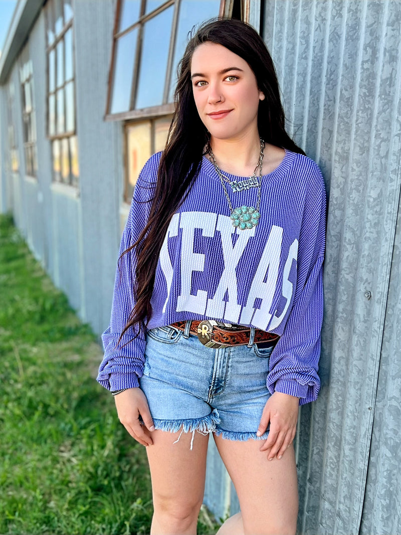 The Texas Graphic Sweatshirt (MULTIPLE COLORS) | shirtandskin