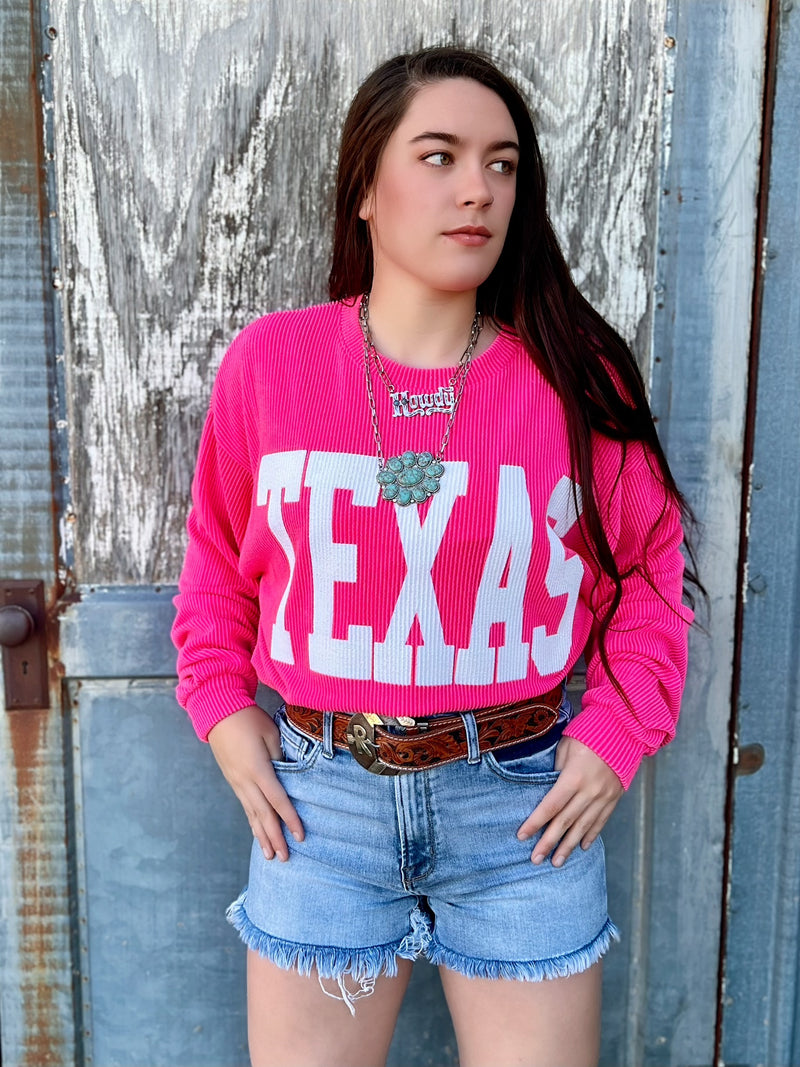 The Texas Graphic Sweatshirt (MULTIPLE COLORS) | shirtandskin