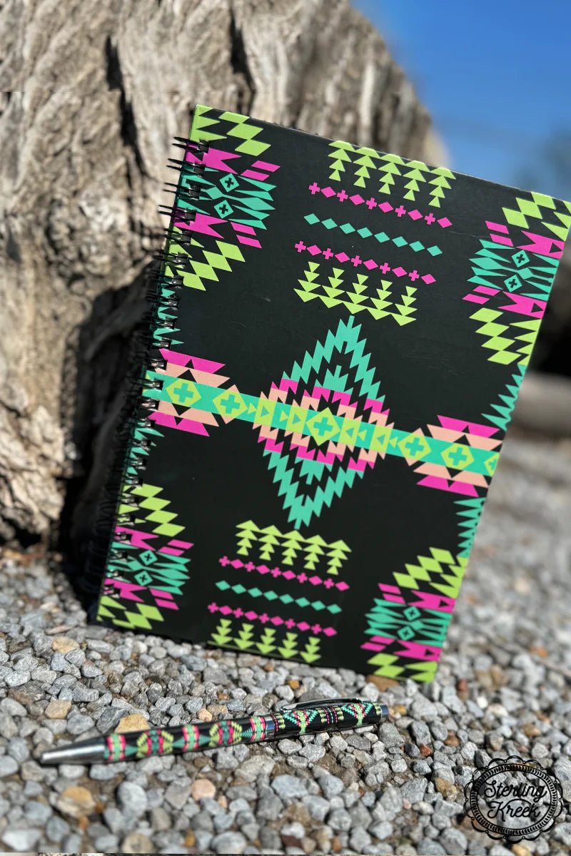 Sterling Kreek's Neon Lights Notebook | shirtandskin