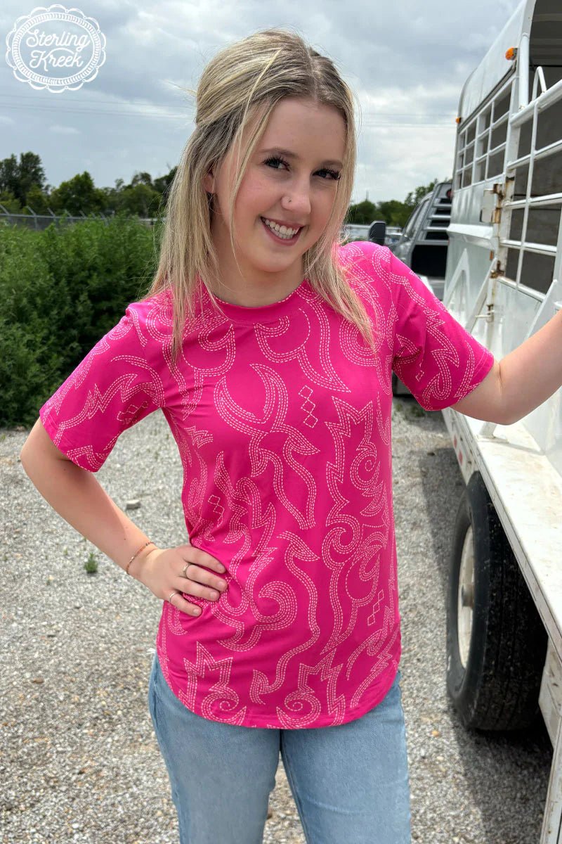 Sterling Kreek Watermelon Crawl Top | shirtandskin