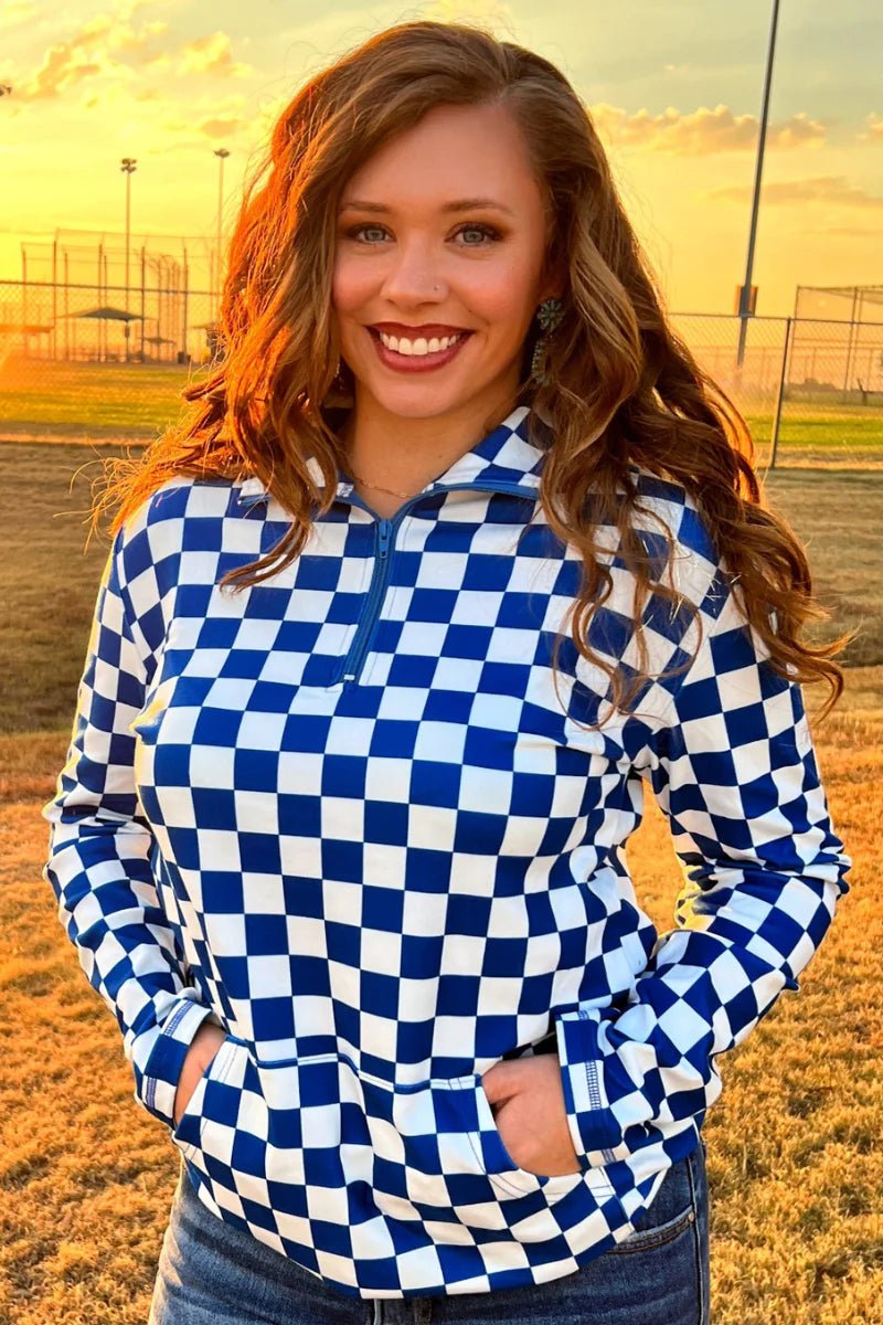 Sterling Kreek Blue Pep Rally Pullover | shirtandskin