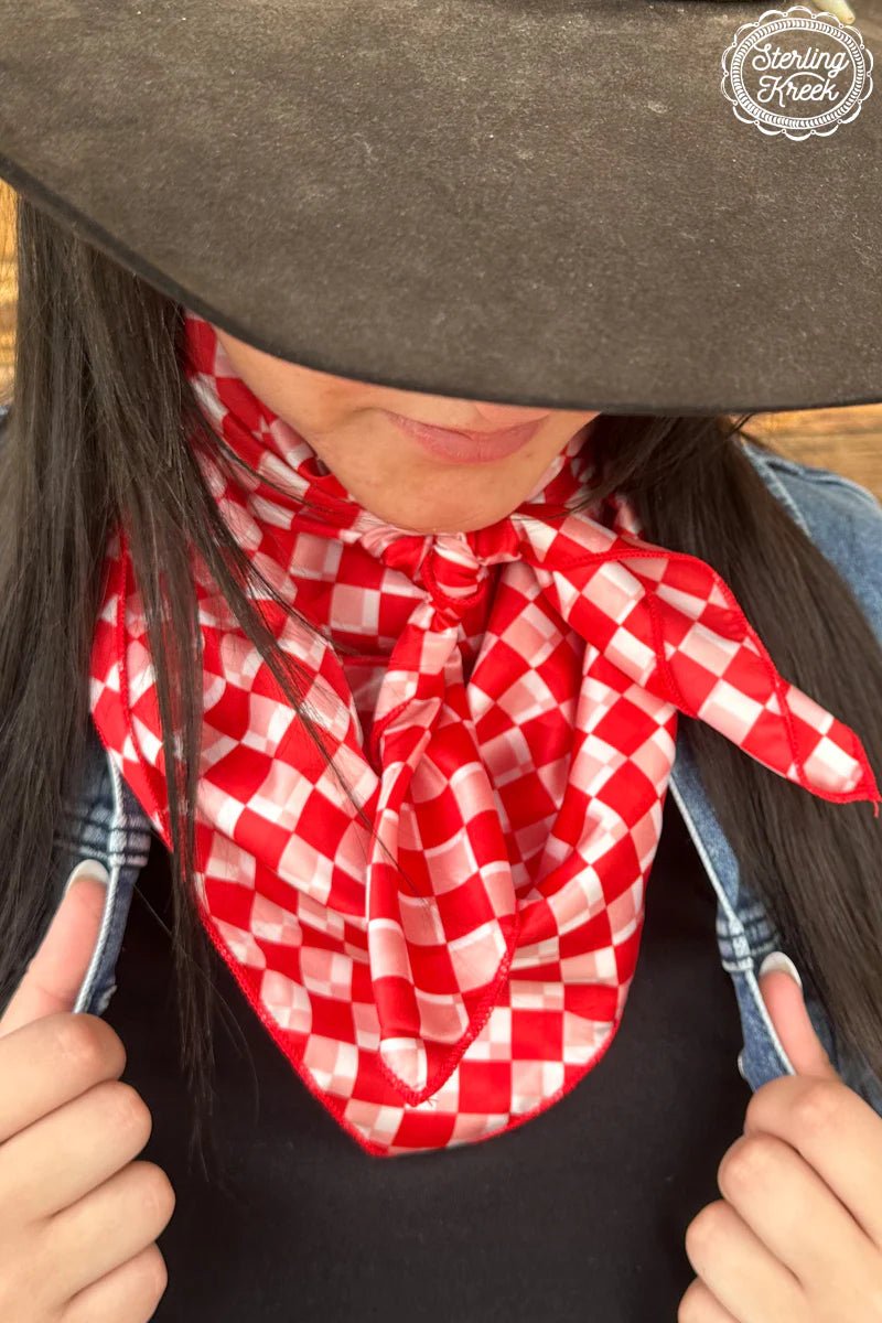 Sterling Kreek Pep Rally Red Wild Rag | shirtandskin