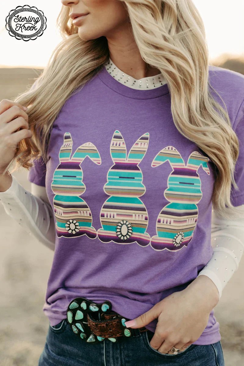 PLUS Serape Bunny Tee* | shirtandskin