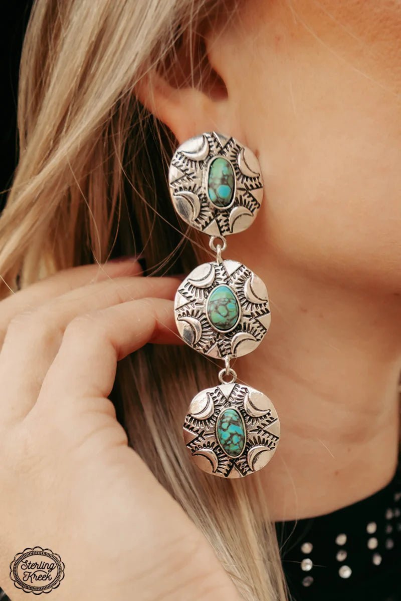 Concho Valley Earrings | shirtandskin