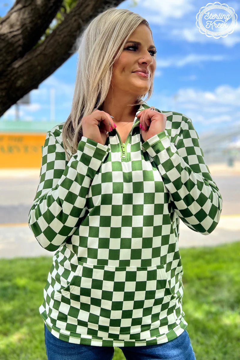 Sterling Kreek Green Pep Rally Pullover | shirtandskin