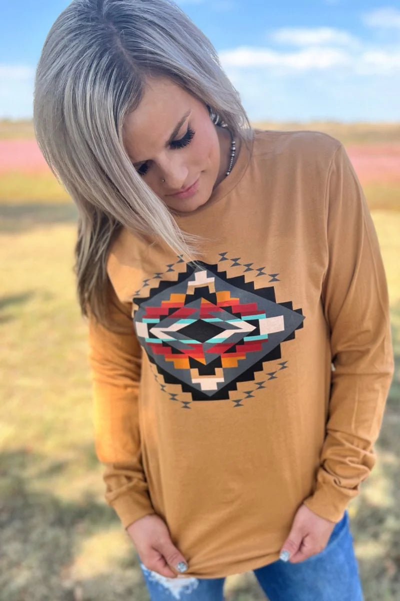 Sterling Kreek Fall Sunset Long Sleeve Tee | shirtandskin