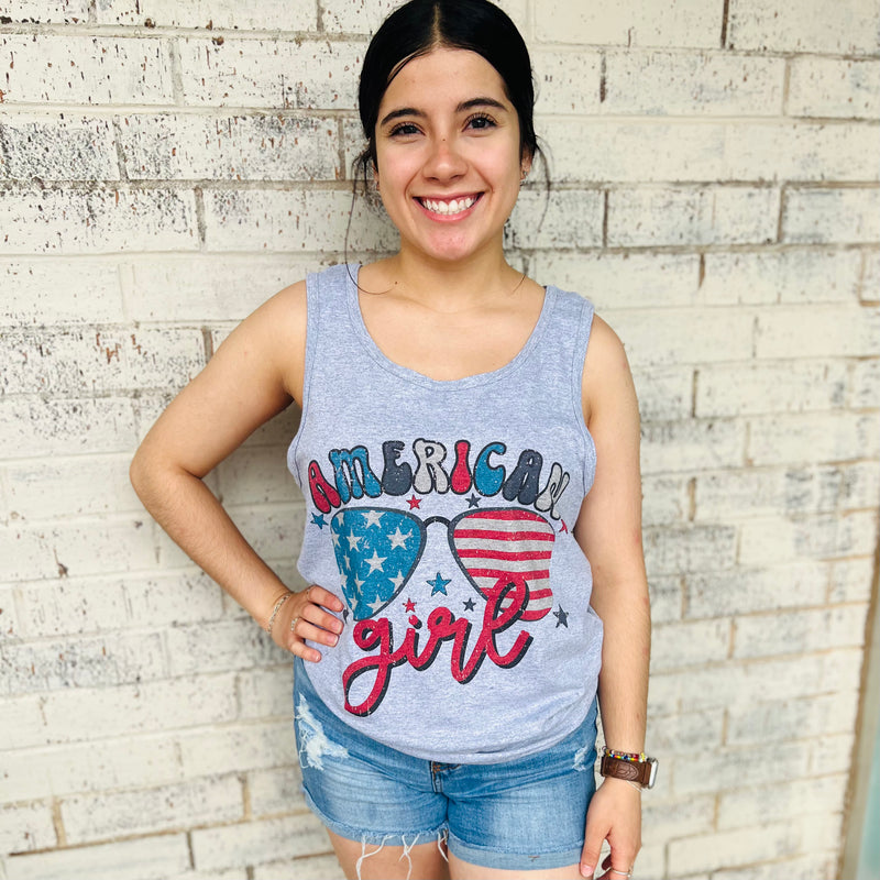 American Girl Patriotic Tank Top* | shirtandskin