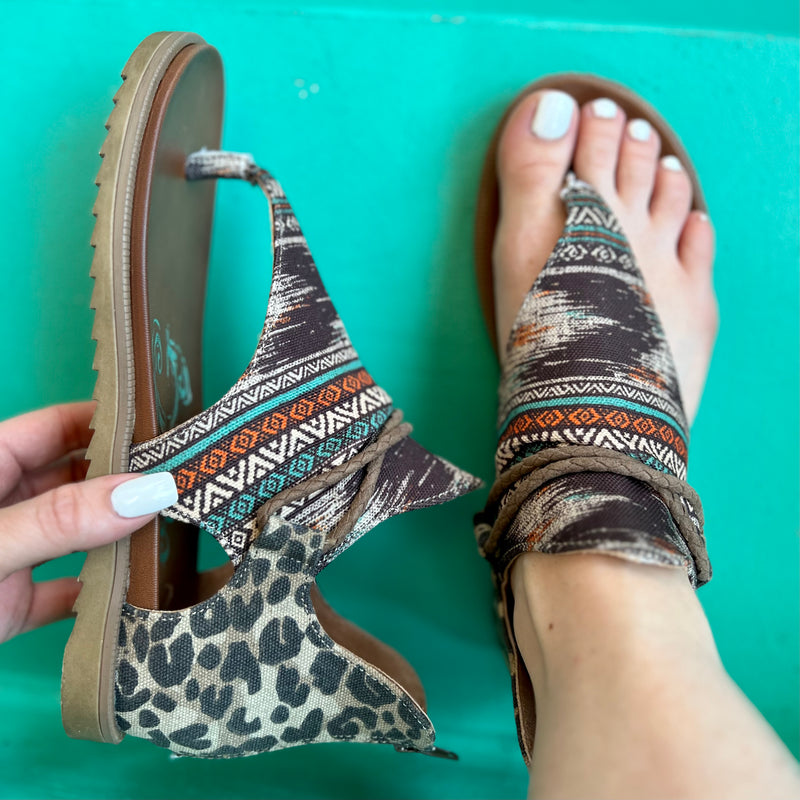 Wild About My Tribe Sandals* | shirtandskin