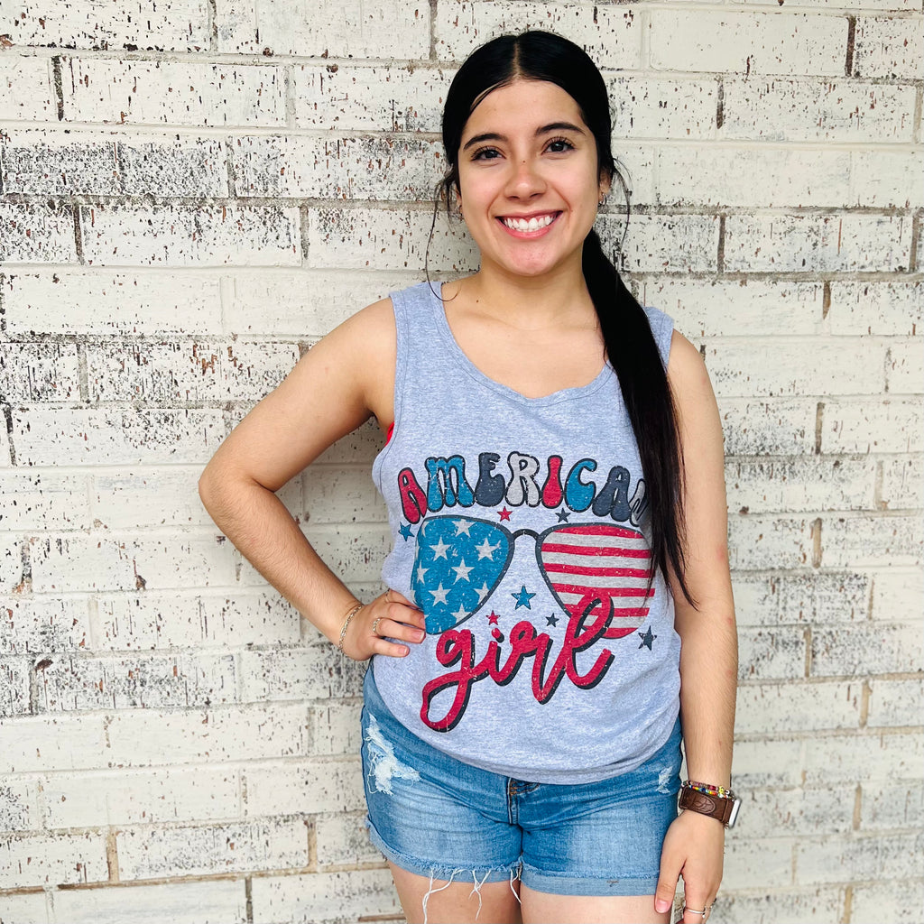 American Girl Patriotic Tank Top* | shirtandskin