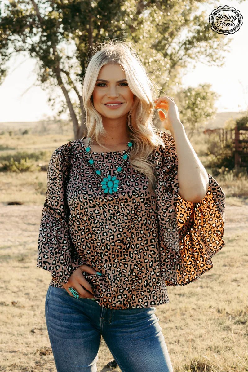 Into The Night Leopard Top | shirtandskin