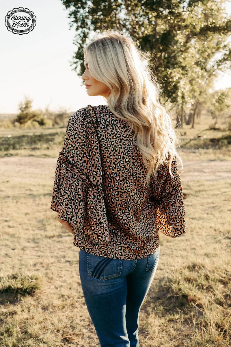 Into The Night Leopard Top | shirtandskin