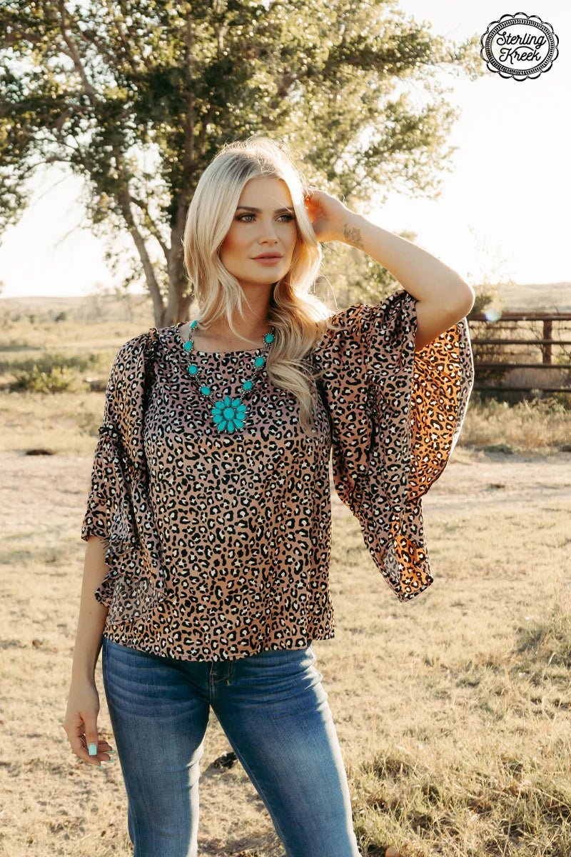 Into The Night Leopard Top | shirtandskin