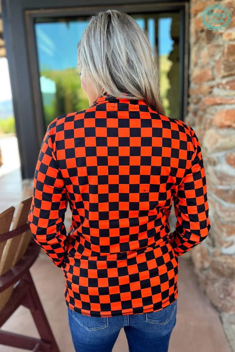 Sterling Kreek Orange Pep Rally Pullover | shirtandskin