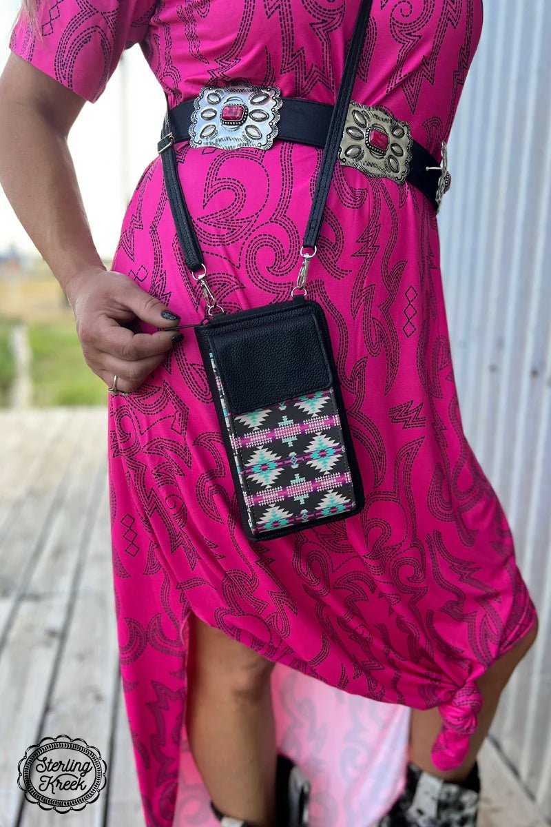 Sterling Kreek Forever Aztec Phone Wallet Bag | shirtandskin