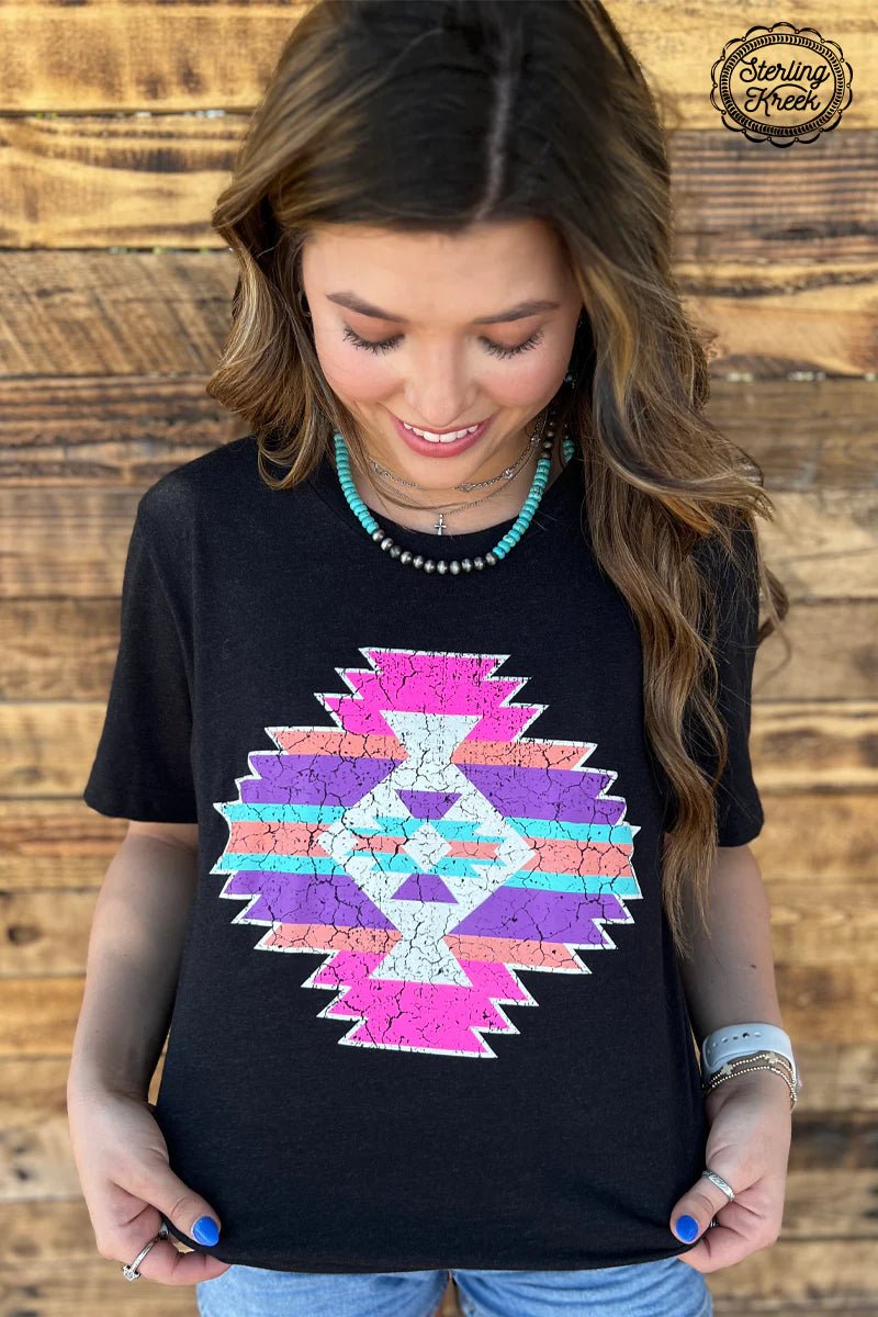 Sterling Kreek Aztec Candy Tee | shirtandskin