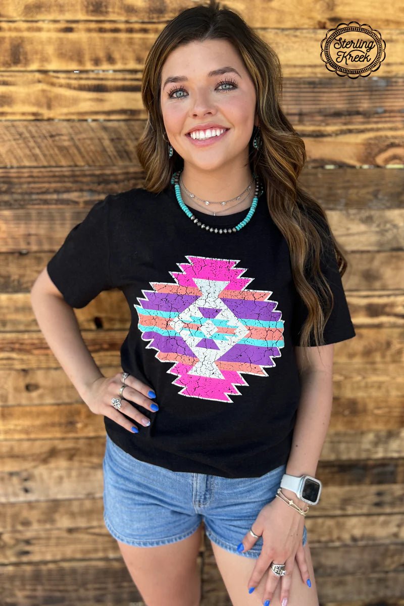 Sterling Kreek Aztec Candy Tee | shirtandskin