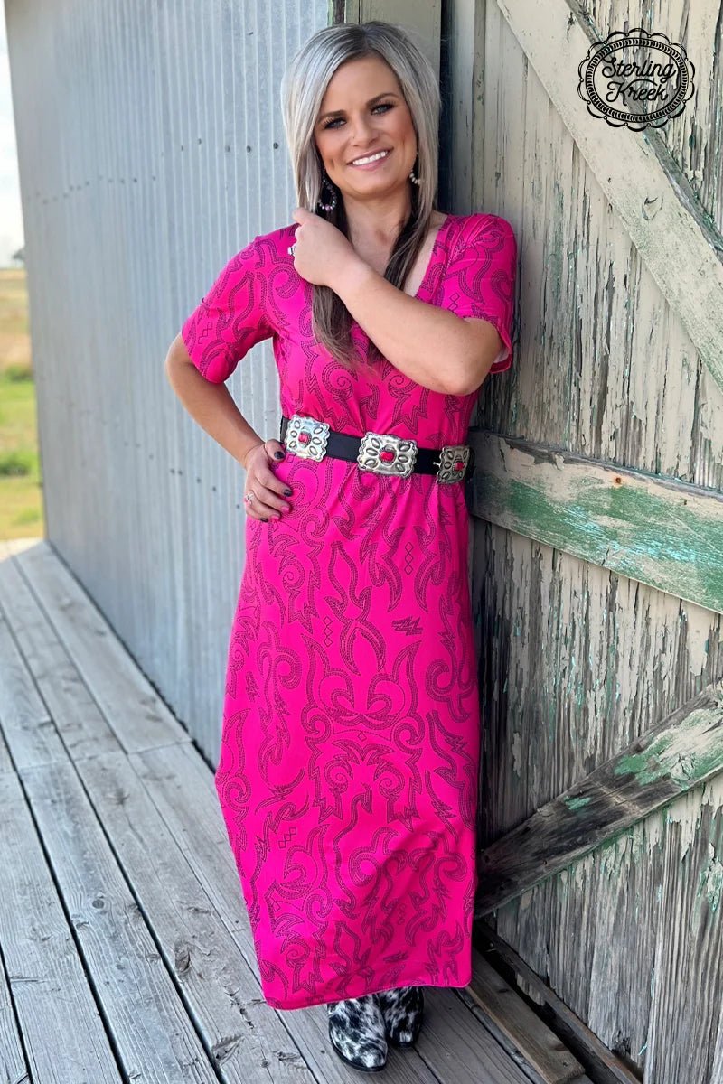 Sterling Kreek Cowgirls Like Us Maxi Dress | shirtandskin