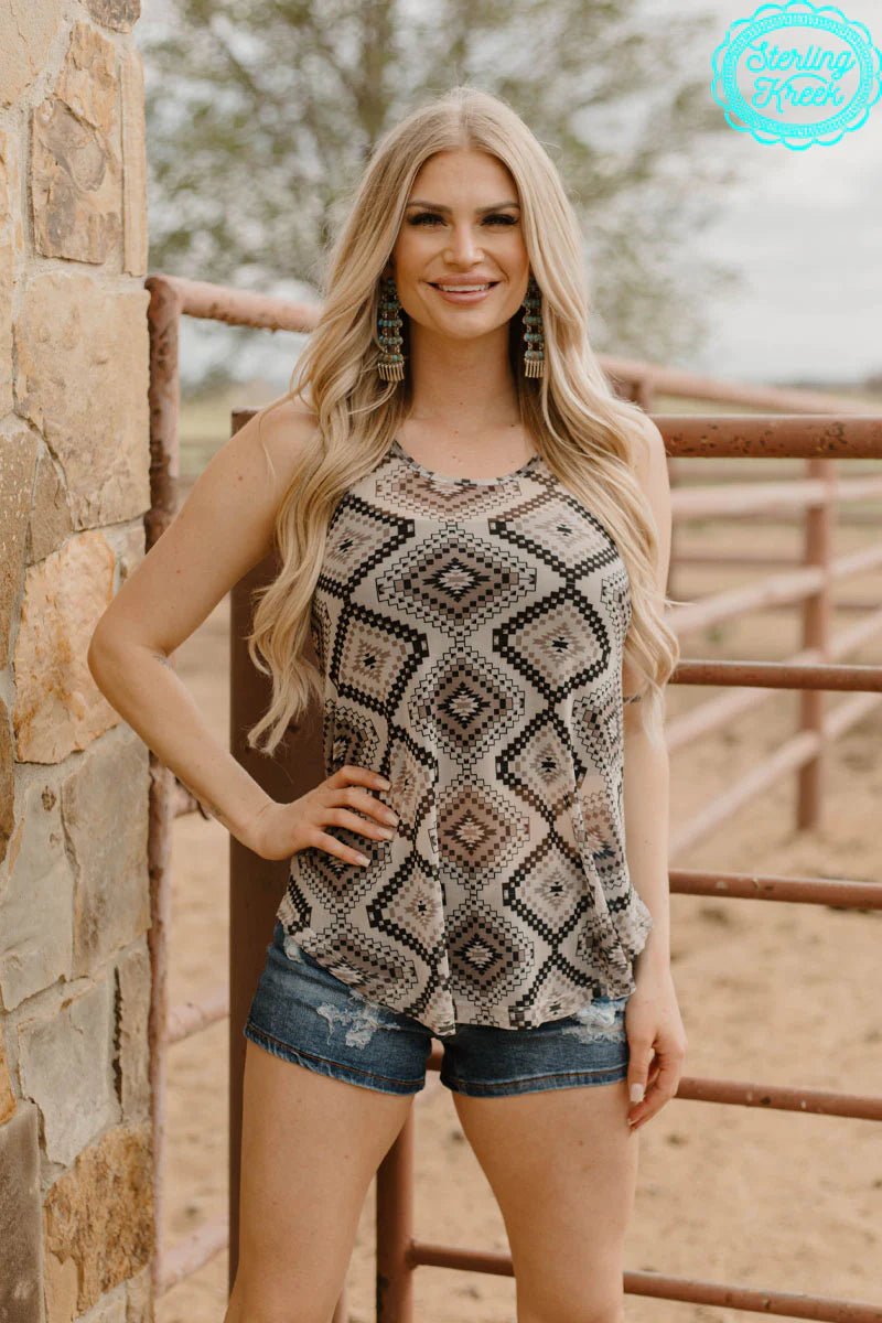 Sterling Kreek Prairie Lake Mesh Tank Top | shirtandskin