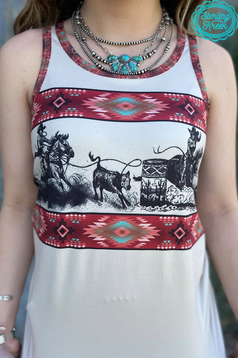 Sterling Kreek Rodeo Princess Tank Top | shirtandskin