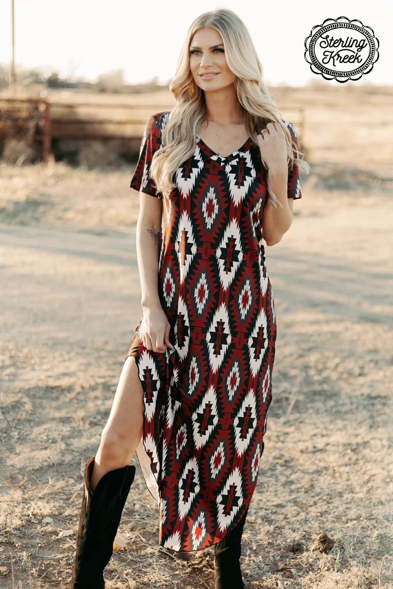 Western Rebel Maxi Dress | shirtandskin