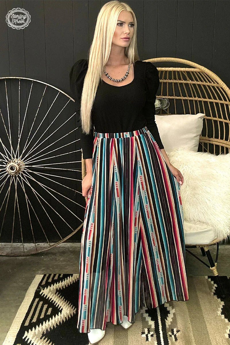 Serape Kreek Maxi Skirt | shirtandskin