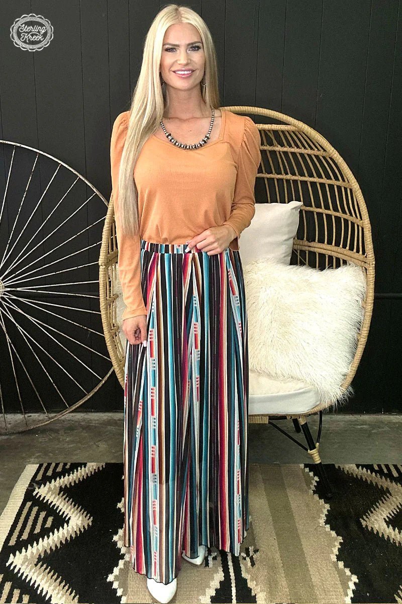 Serape Kreek Maxi Skirt | shirtandskin