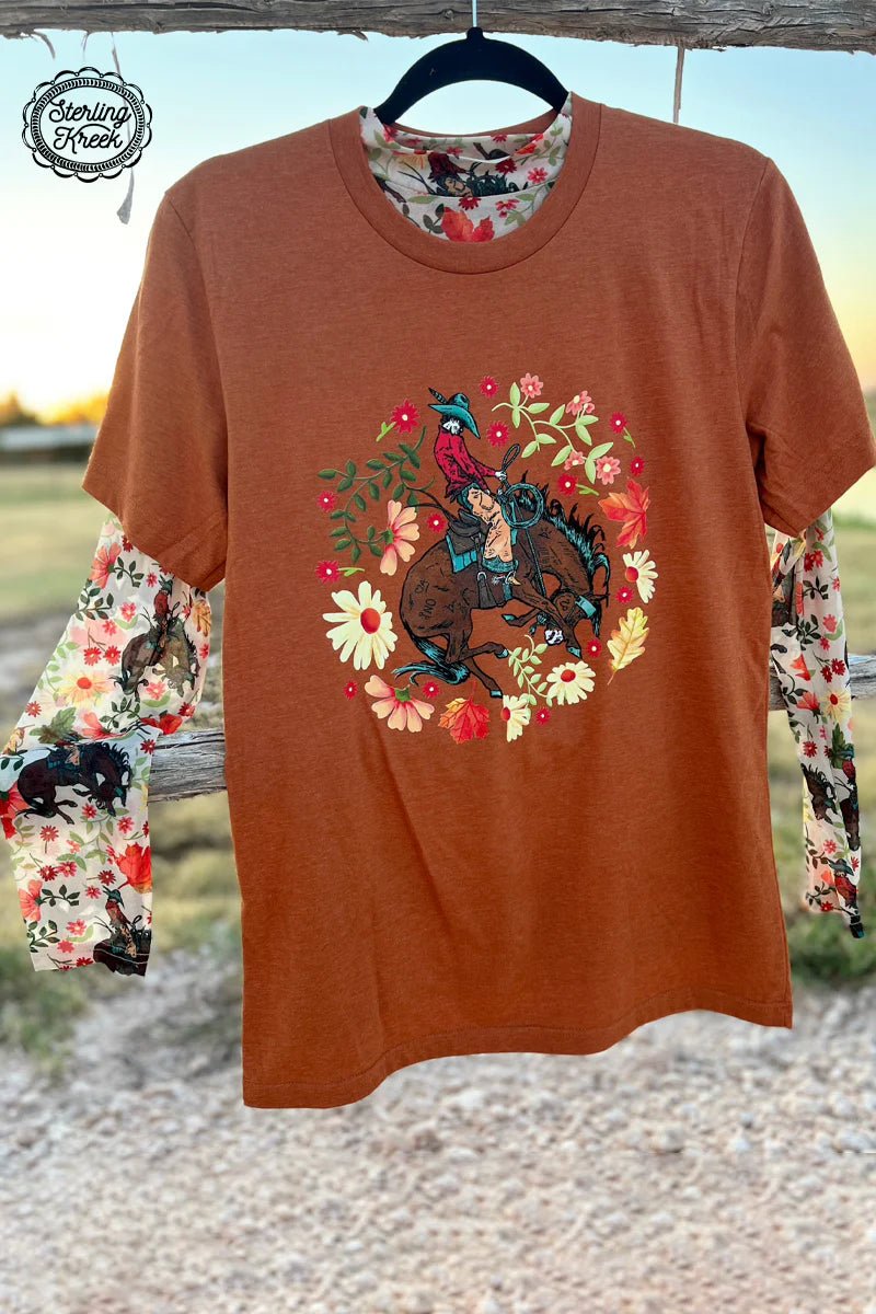 Sterling Kreek Somewhere South Bronc Tee | shirtandskin