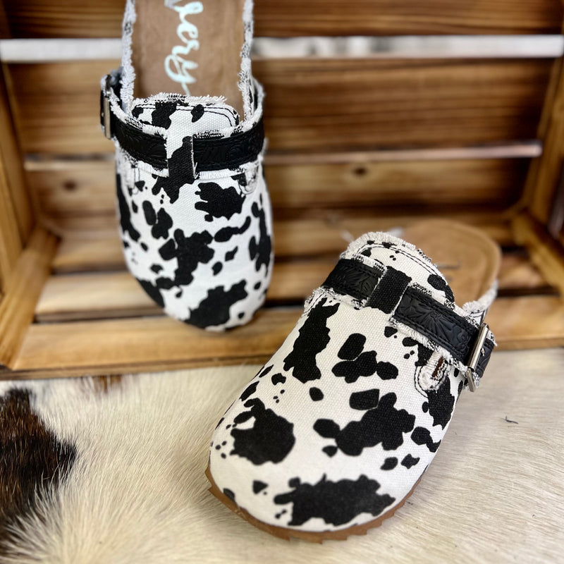 Cow On The Range Clogs | shirtandskin